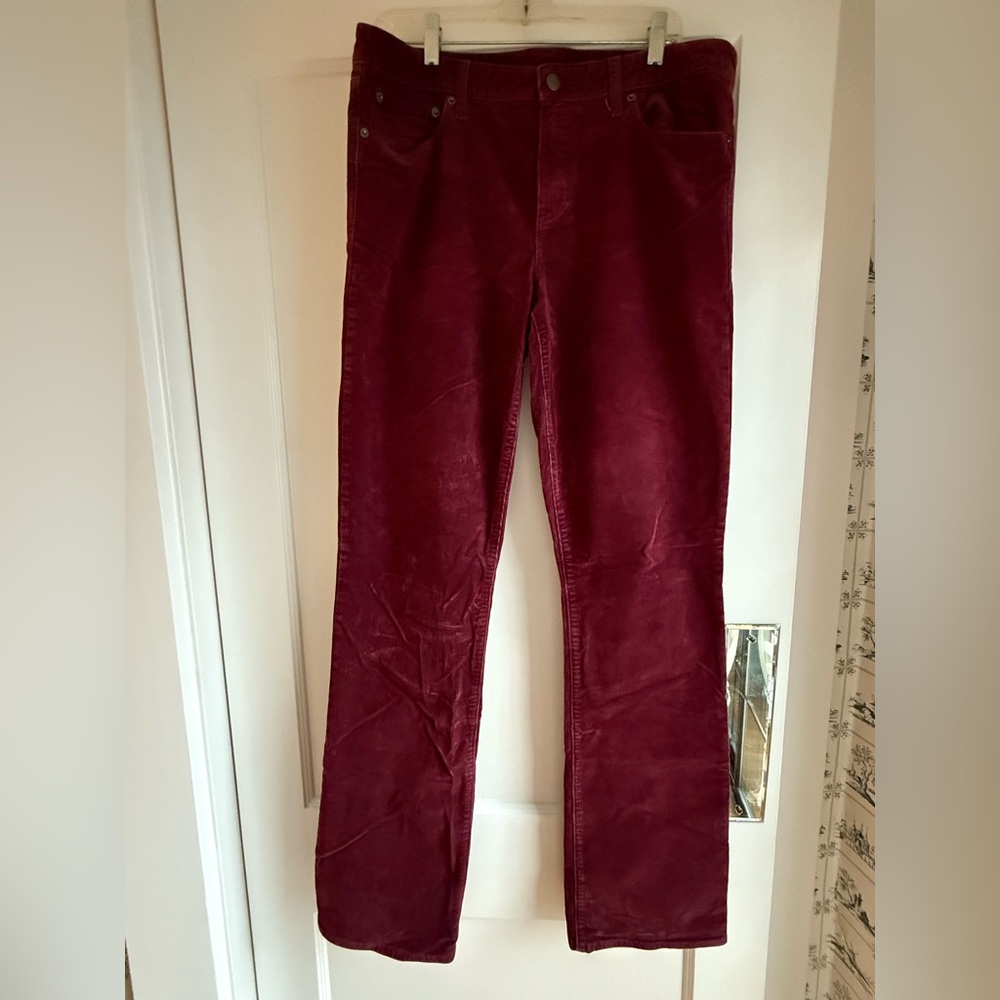 GAP mid rise perfect boot cord 32T (tall)